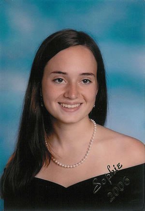 Sophie Marie Tullier, 2006 scholarship recipient